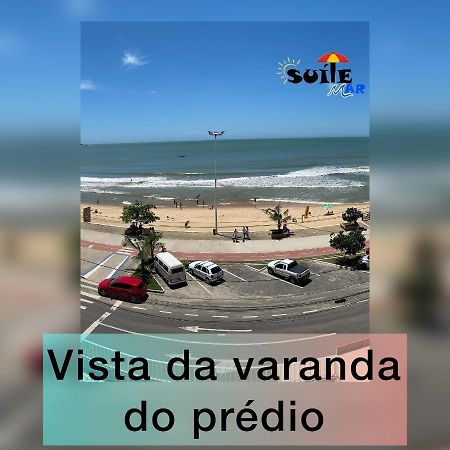 Suite Mar 210 - Economica E Compacta - Praia Do Morro - Predio Frente Mar Com Elevador, Atravessou A Avenida, Ja Esta Na Praia - Garagem - Internet Guarapari Zewnętrze zdjęcie