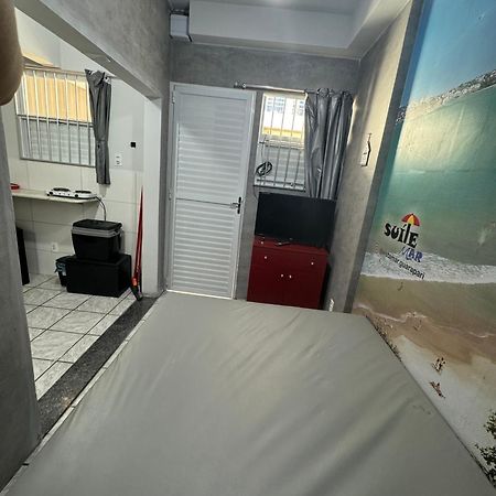 Suite Mar 210 - Economica E Compacta - Praia Do Morro - Predio Frente Mar Com Elevador, Atravessou A Avenida, Ja Esta Na Praia - Garagem - Internet Guarapari Zewnętrze zdjęcie