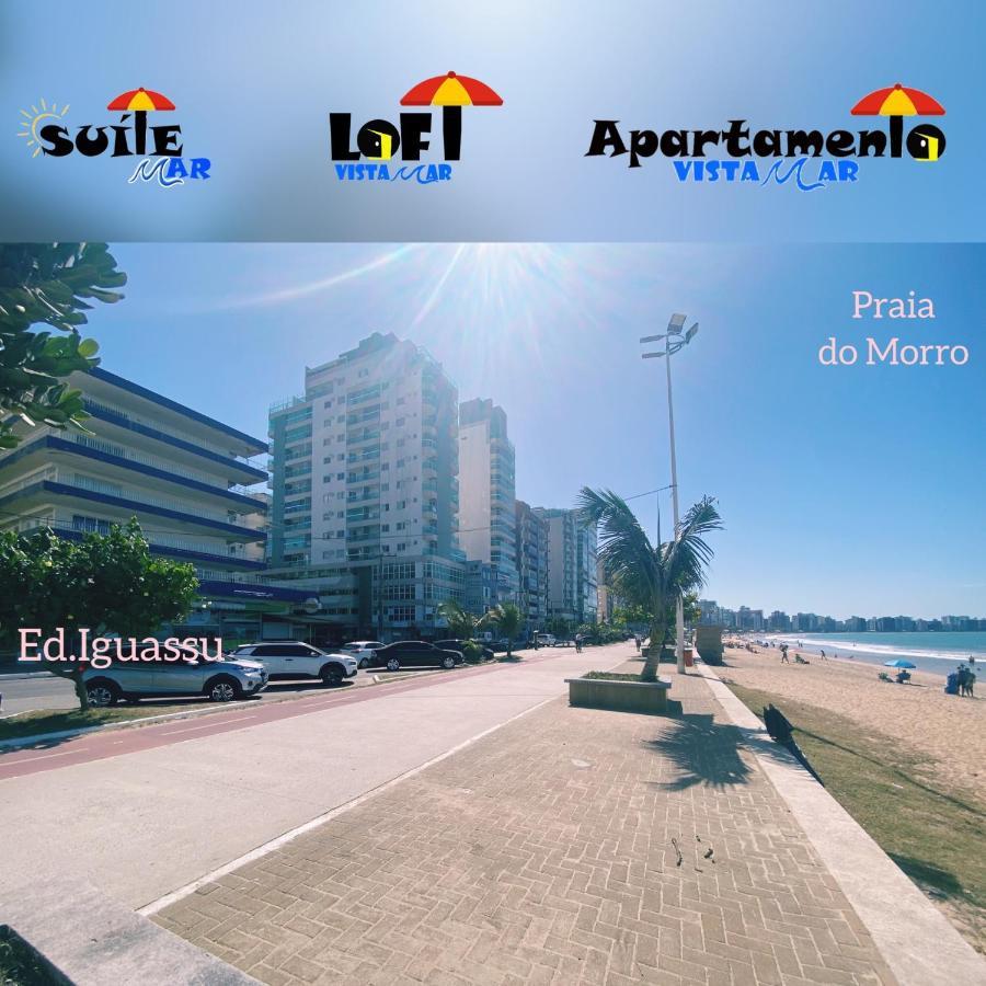Suite Mar 210 - Economica E Compacta - Praia Do Morro - Predio Frente Mar Com Elevador, Atravessou A Avenida, Ja Esta Na Praia - Garagem - Internet Guarapari Zewnętrze zdjęcie
