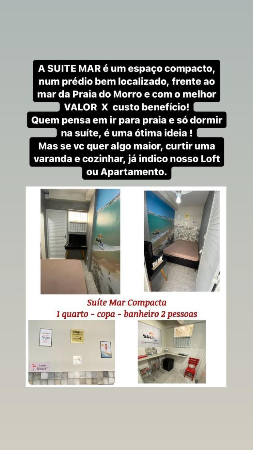 Suite Mar 210 - Economica E Compacta - Praia Do Morro - Predio Frente Mar Com Elevador, Atravessou A Avenida, Ja Esta Na Praia - Garagem - Internet Guarapari Zewnętrze zdjęcie