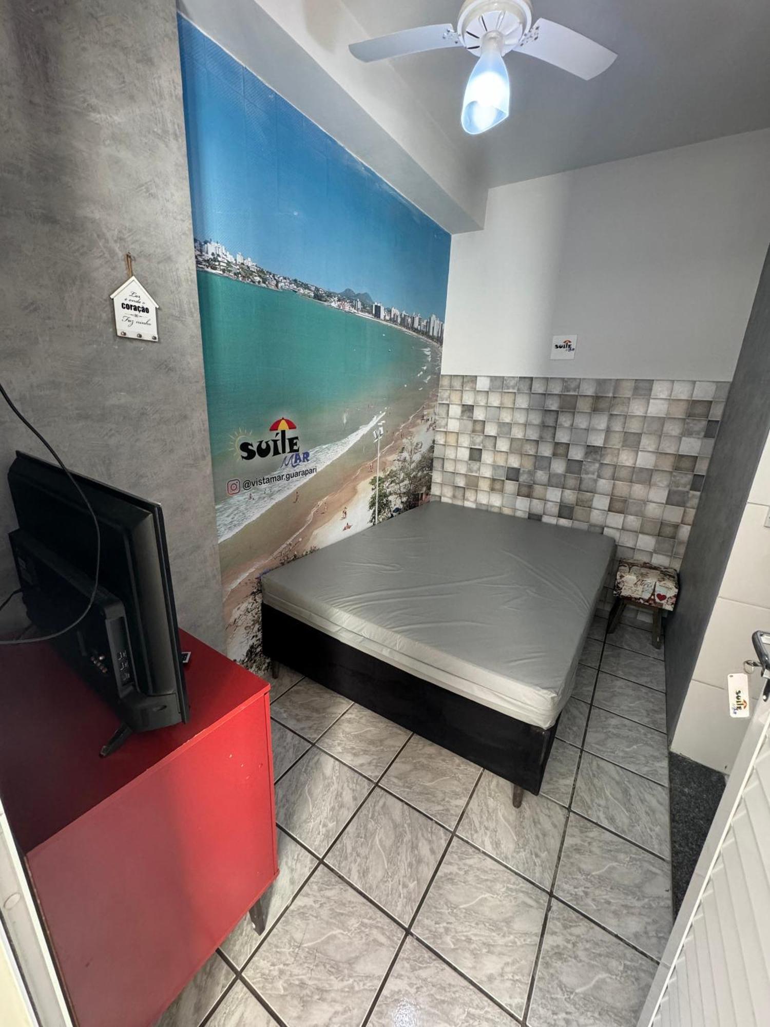 Suite Mar 210 - Economica E Compacta - Praia Do Morro - Predio Frente Mar Com Elevador, Atravessou A Avenida, Ja Esta Na Praia - Garagem - Internet Guarapari Zewnętrze zdjęcie